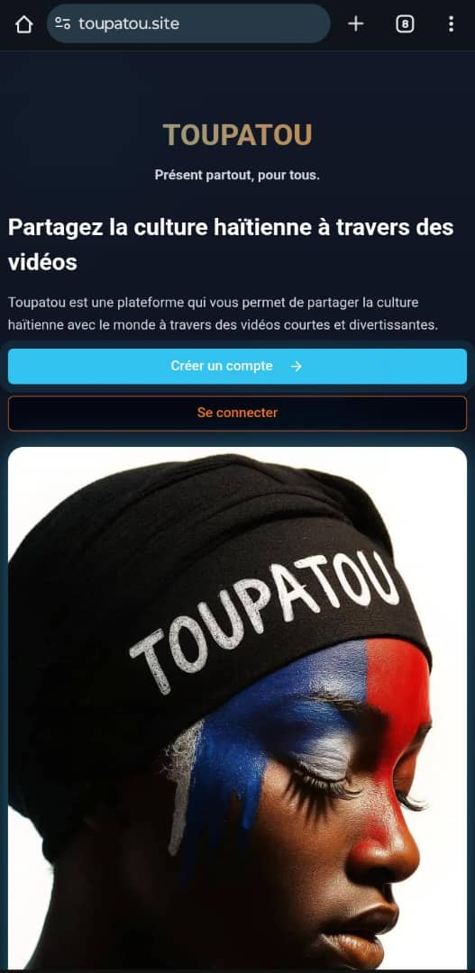 Descubre Toupatou: La red social haitiana que conecta, empodera y empodera.