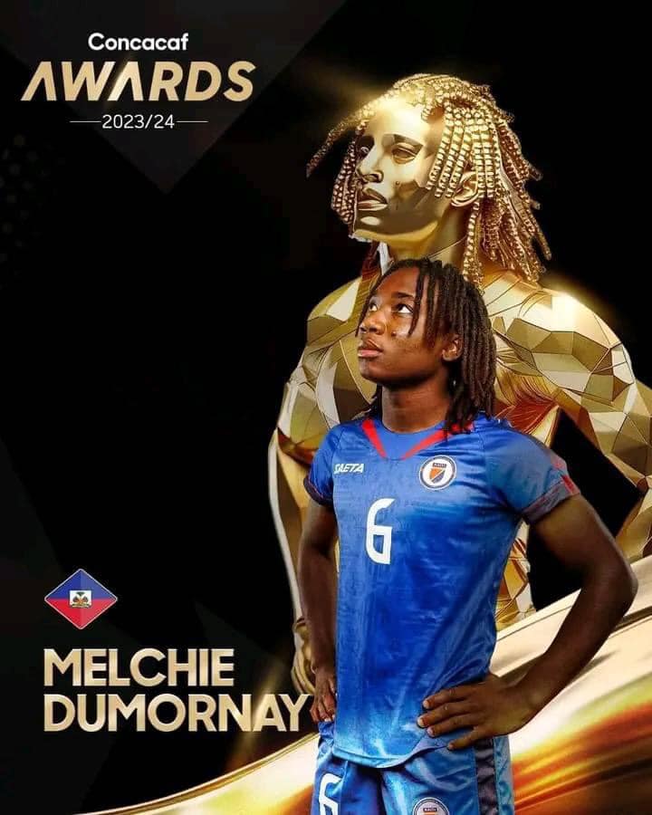 Melchie Daëlle Dumornay: la pepita haitiana en la carrera por el título de mejor jugadora de CONCACAF
